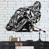 Motorcycle Race Wall Art, Metal Wall Art, Metal Wall Decor, Living Room Decoration, Entryway Sign, Home Office Wall Hangings