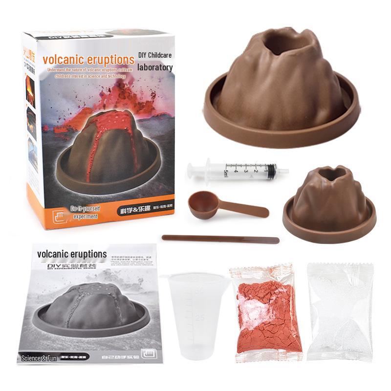 Набор для научного эксперимента «Вулканическое извержение» для детей