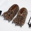 Унисекс Толстые Туфли Bigfoot Женские Тапочки Bear Paw Парные Мужские Тапочки Домашние Тапочки Для Дома Меховые Шлепанцы Размер 36-45 Женская Обувь