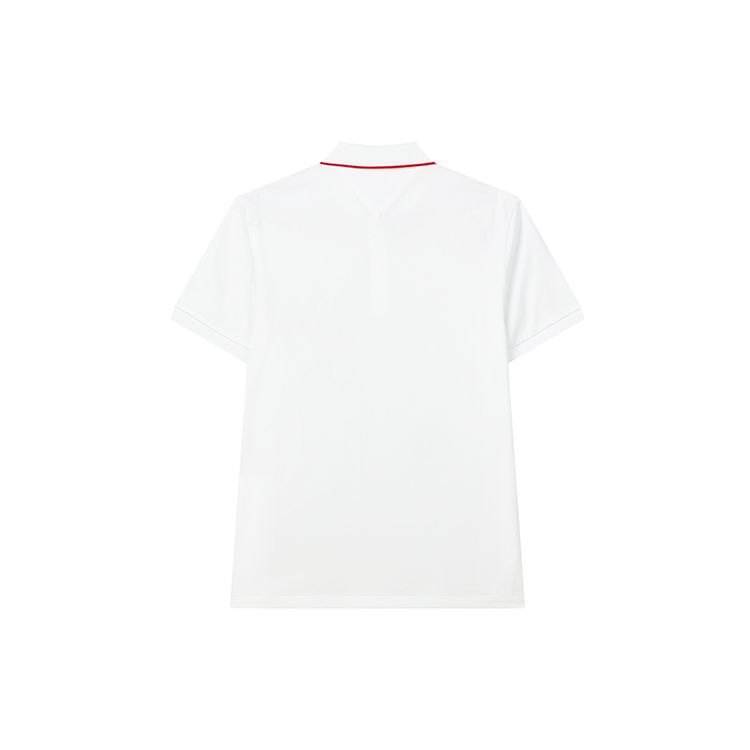 Fila Дышащая футболка-поло с коротким рукавом Мужские топы Белый F11M131107F-WT