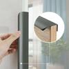 Aluminum Zinc Zinc Alloy Hidden Handles Morandi Color Embedded Wardrobe Handles  Wardrobe Door