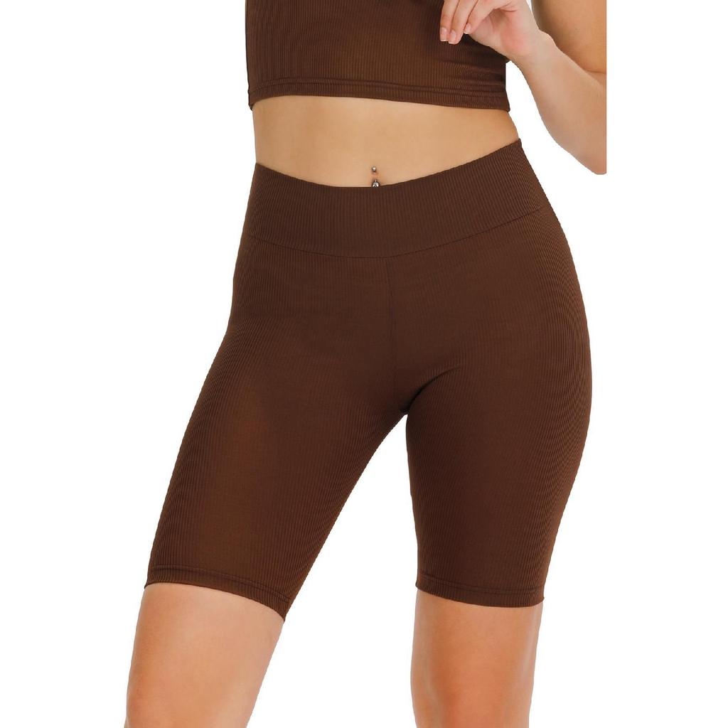 Women's High Waist Ribbed Leggings Ktyt115