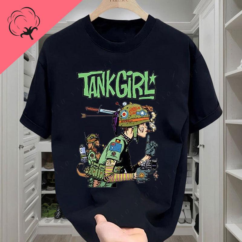 Camiseta Tank Girl Feminist Charlie Dont Surf Meme Funny Style Unisex Gamer Movie Music Graphic Tee Unisex Unisex Adult Tee Shirt