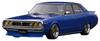 Ignition Model Nissan Skyline 2000 Blue Metallic Finished Product 1/18 GT-X (GC110)
