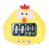 Digital Kitchen Timer Countup Countdown Cartoon Animal Sound Flash Alert Easy Operation with Stand