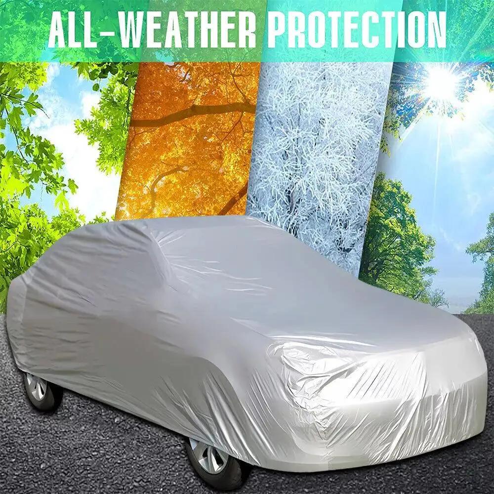 Large Waterproof SUV Car Cover, All Weather Outdoor Cover for Rain, Sun, UV Protection Tools