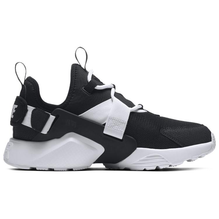 Nike Air Huarache City Low Черный Черный Белый Женские AH6804-002