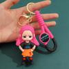 Anime Kpop Demon Hunters Stage Character Model Keychain Surrounding Toys Cartoon Desktop Decoration Series Children's Gifts