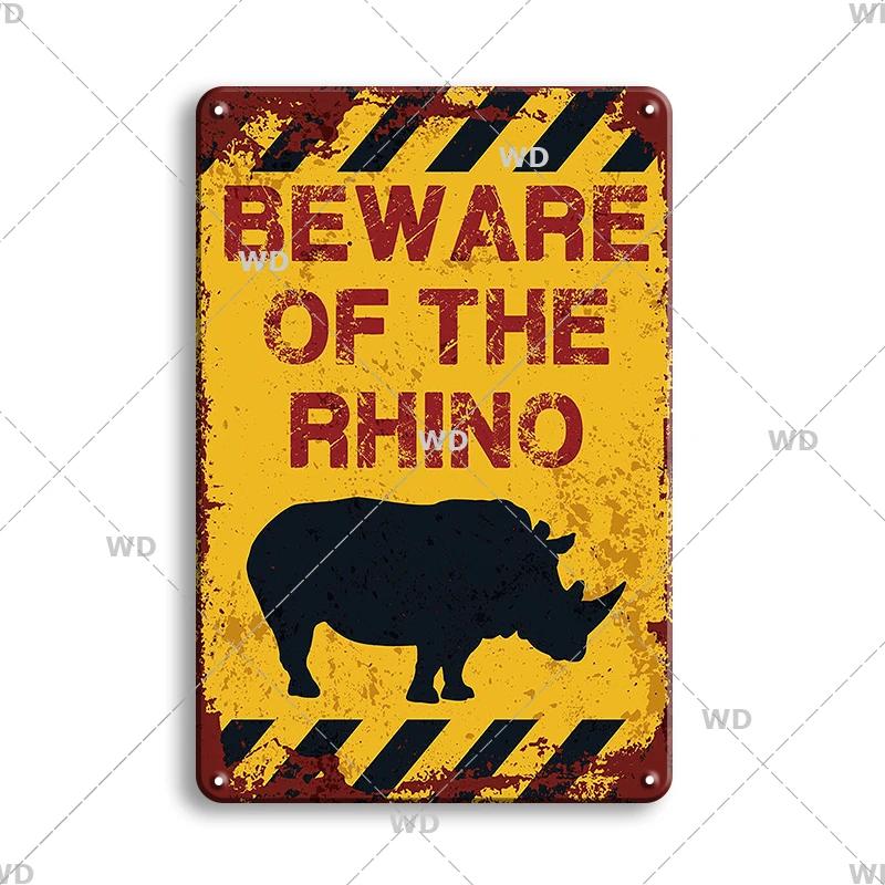 Предупреждение Опасность Металлические Знаки Остерегайтесь Животных Постер с Котом Винтажная Настенная Табличка Металлическая Тарелка Паб Бар Дом Живопись Декор для Мужской Пещеры