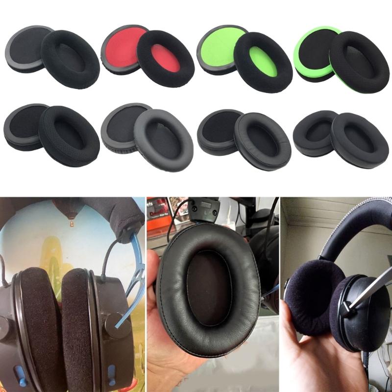 Breathable Headphone Ear Pads Sweat Resistant Design Extended Gaming Time Repair for Cloud 2 Spare Ear Cushions