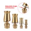3/4" 1" 1.5" 2" Медный Стойкий Насадка для Фонтана Латунный Воздухосмесительный Пузырящийся Струйный Фонтан Садовый Пруд Ландшафтный Фонтан