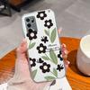 For Oppo A35 A58 A17 A15 A15S A16 A16S A17K Phone Cover Pretty Flower Pattern Soft Clear Silicone Shockproof Protective Ultra Thin Case For Oppo Shell