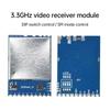 3310-3495 МГц 3,3 ГГц FPV VTX Модуль RX336416-CH Беспроводной модуль передачи Аналоговая беспроводная FPV плата аудио/видео приемника