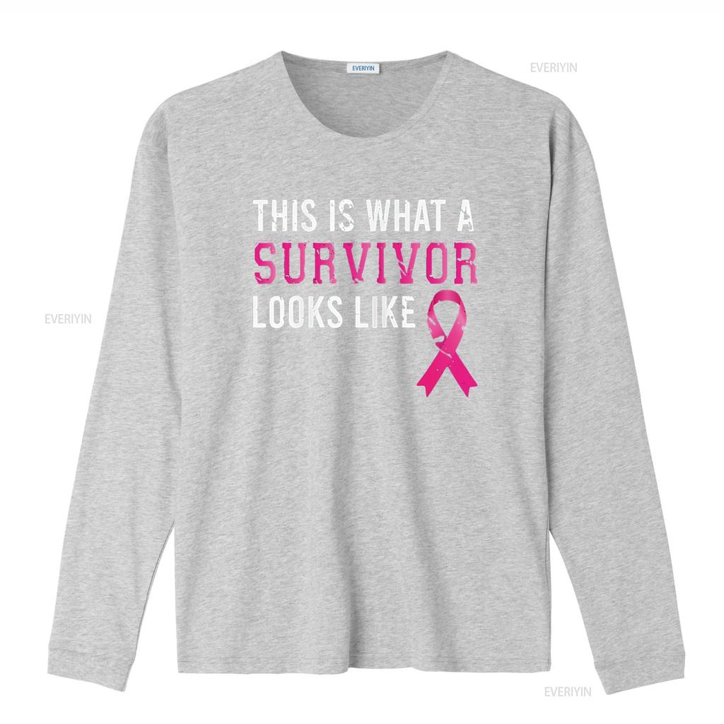 Cancer Survivor Women Breast Awareness T Shirt Black 2XL vintage Washed Stylish fashion Versatile Comfortable Breathable