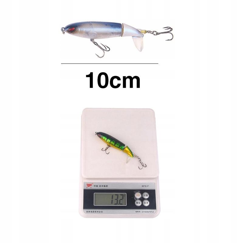 Popper Flopper Wobbler Catfish Pike Zander F149 Gr