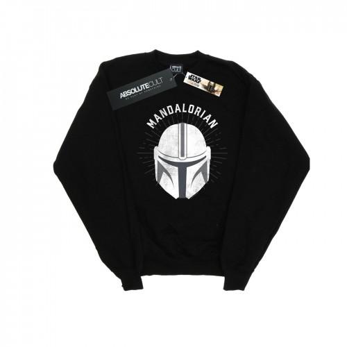 Star Wars Mens The Mandalorian Helmet Sweatshirt