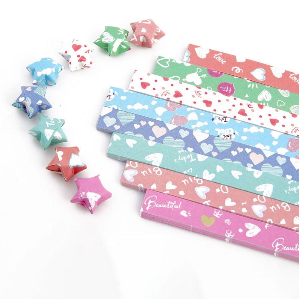 Supplies Origami Arts Crafting Diy Hand Arts Make Origami Stars Paper Strips Lucky Star Origami