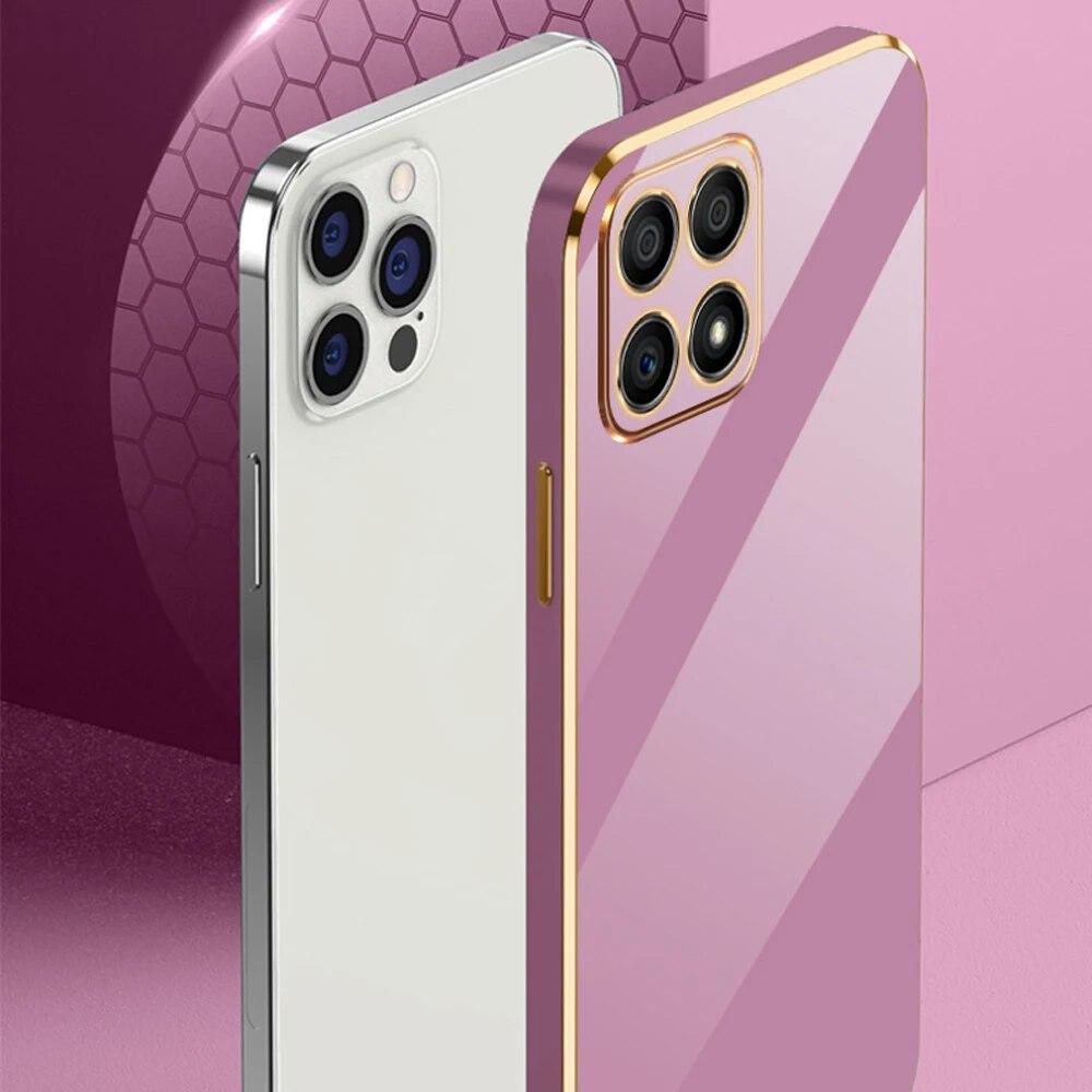 Чехол для Honor X6 Honor X8A, роскошный чехол с квадратным покрытием Honor X8 5G, чехол для телефона TFY-LX2, противоударная задняя крышка, чехол Honor X8 X8a