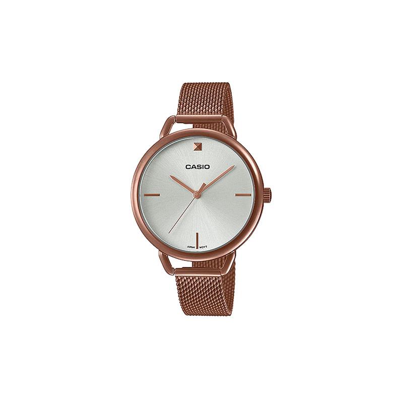 Casio Серия STANDARD серия DRESS Модный тренд деловой повседневный классический стрелочный циферблат статус таймера регулируемая застежка кварцевый LTP-E415MR-7CDF