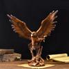 Eagle Resin Ornaments Statue Figurine Spreading Wing for Dining Room