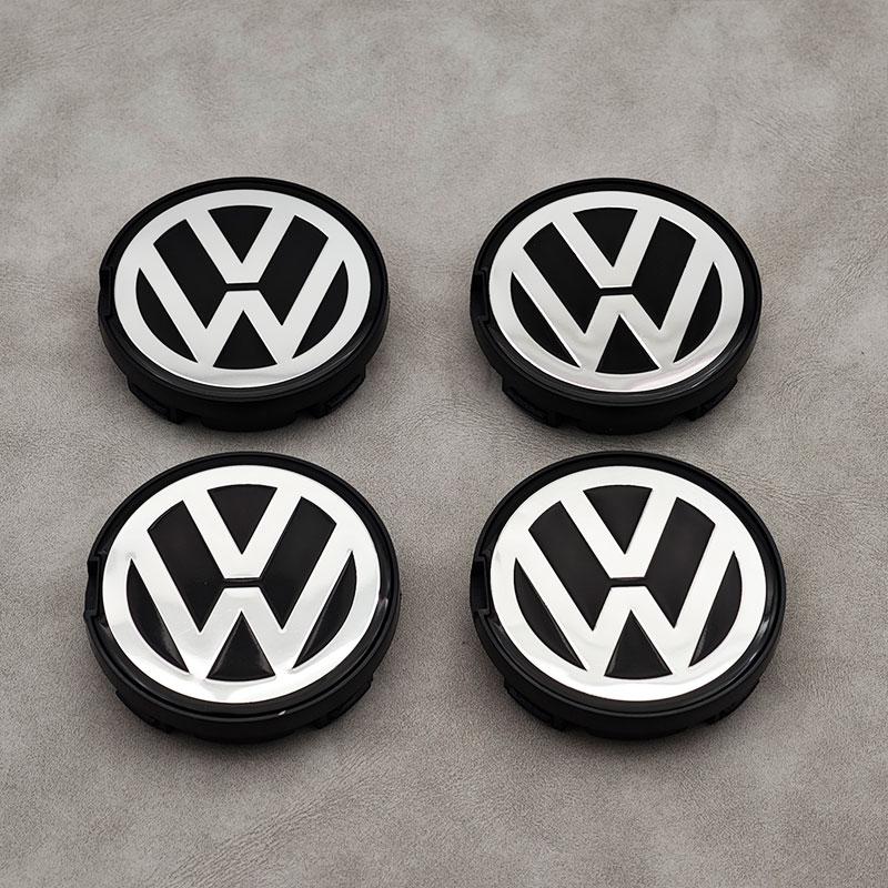 Горячие 4 шт. 55 мм 56 мм Колпачки центральной части колес VW для дисков Volkswagen VW Santana Bora Jetta Заглушки ступицы 6N0601171 Аксессуары