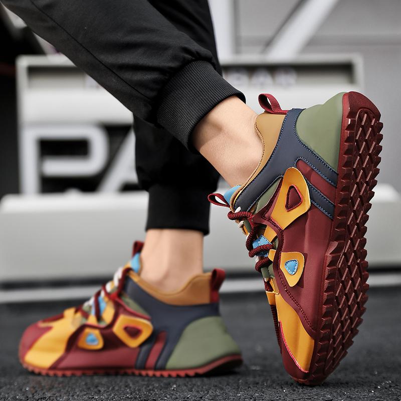 Мужская обувь, новая повседневная спортивная обувь для папы, боевая индивидуальность, мужская обувь с внутренним увеличением