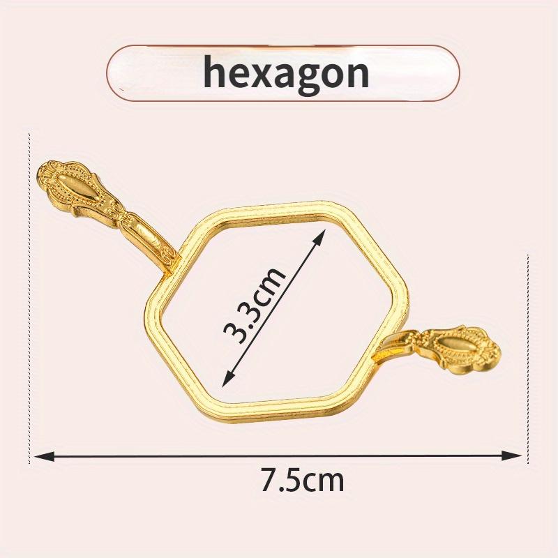 2шт. Форма для воска из лака, круглая форма, устройство для штамповки и формовки лака, металлическая форма для восковой герметизации