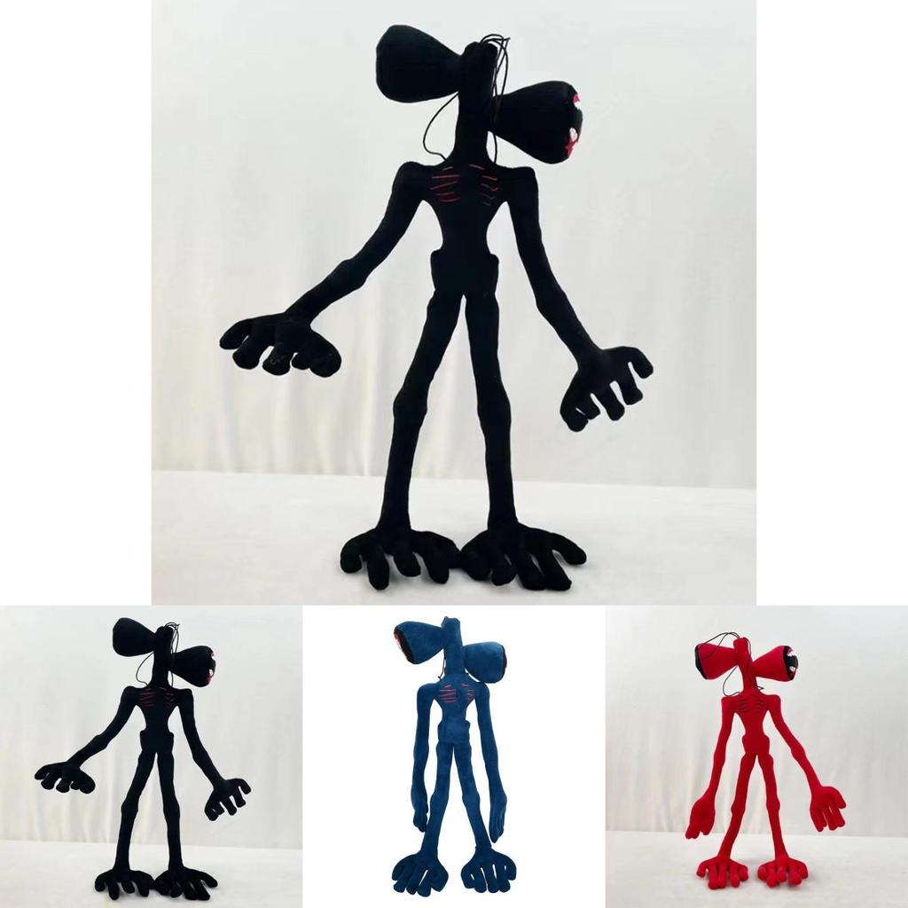 Плюшевая игрушка Голова Сирены 21,6 дюйма, мягкая набивная кукла, идеально подходит для фанатов ужасов и коллекционеров