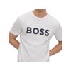 T shirt Boss - Homme Boss - jersey - Boss Blanc - Coton - Vetement Boss
