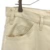 Levi's 70s Big E Vintage Long pants beige STA-PREST TALON Zip Men's Used