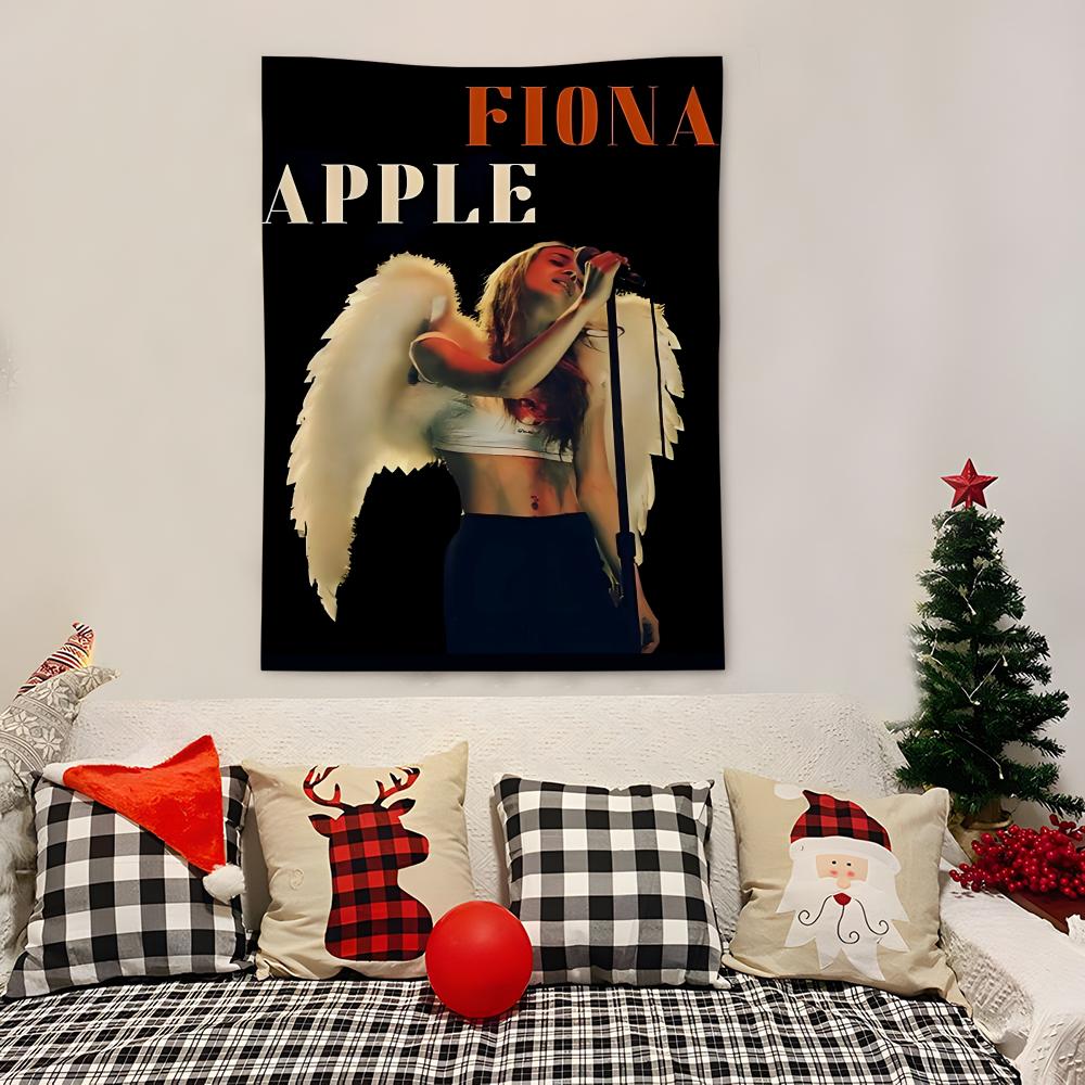Певица FFiona Apple Декоративное панно Арт Микрофибра Фон Для Спальни Гостиной Бара Сада Фестиваля На Открытом Воздухе