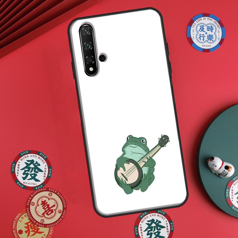 Cartoon Frogs For Huawei P60 Pro P30 P40 Lite Nova Y61 Y91 Y90 Y70 Y60 Y72 12s 12i 11i 7i 8i 9 10 SE Case
