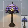 Tiffany Vintage Stained Glass Table Lamp for Bedside or Cafe