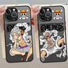 Крутой чехол One Piece Luffy для iPhone 17 Pro Max 16 Plus XS XR 14 12 15 Air 7 8 SE 11 13 Mini Funda Задняя крышка телефона