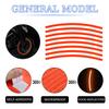 TOMALL Reflective Wheel Rim Stripe Decal Bicycle Wheel Car Cycling