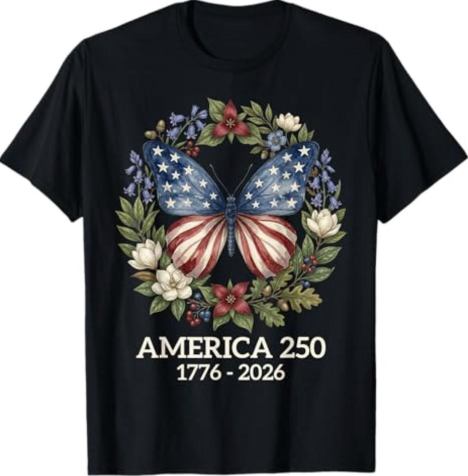 250th Anniversary USA Shirt Patriotic Freedom 4th of July T-Shirt