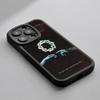 Крутой модный чехол для телефона с постером группы Badd Omens для iPhone 16 15 14 13 12 11 Plus Pro Max, силиконовый чехол из кожи ягненка, черный