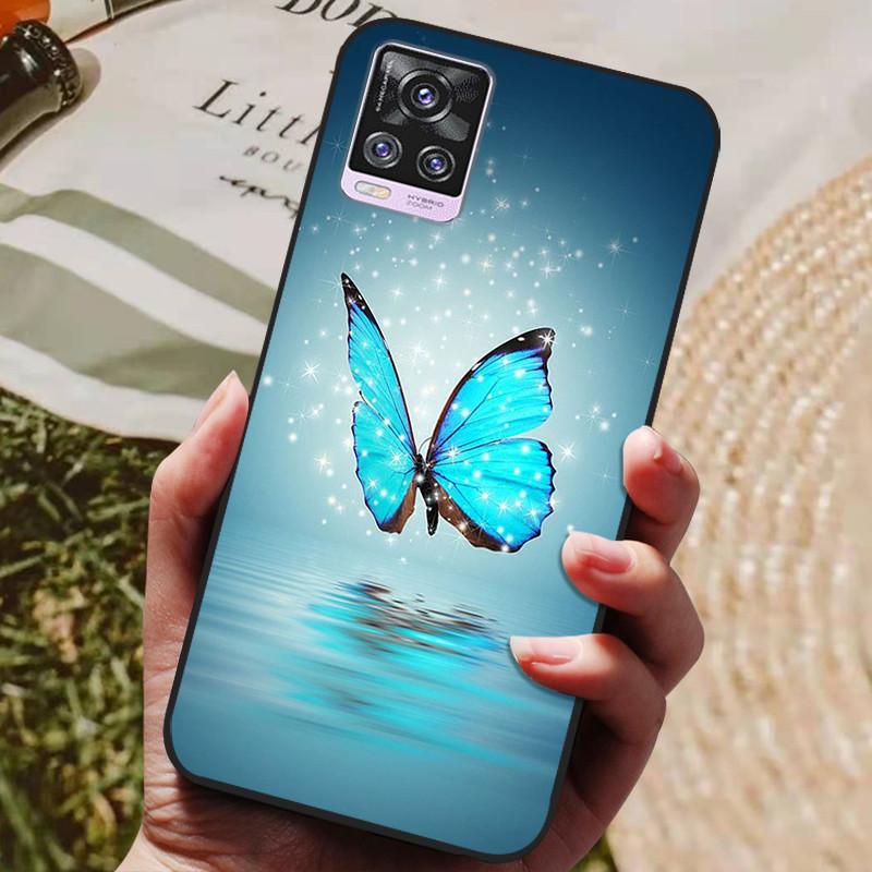 Для чехла Coque Vivo V20 Pro 2018 Силиконовая задняя крышка Чехол для телефона Для Vivo V20 V2025 V2024 Чехлы V20Pro V 20 Pro Мягкий бампер Fundas