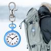 Clip Watch Nurse Watch Analog Keychain Carabiner Watch Pocket Watch Waterproof Outdoor Fashion Accessory