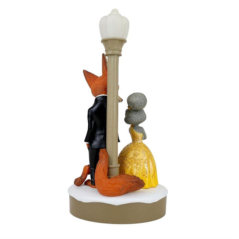 Enesco Disney Showcase Зверополис 2 Джуди Хопс и Ник Уайлд Светящаяся статуэтка-фигурка из смолы, Коллекционный декоративный орнамент 6020209