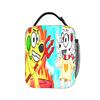 Tylers And Snowi Gaming Lunch Bag For Women  Graphic Design Lunch Box Travel Cooler Bag Convenient Oxford Thermal Tote Handbags