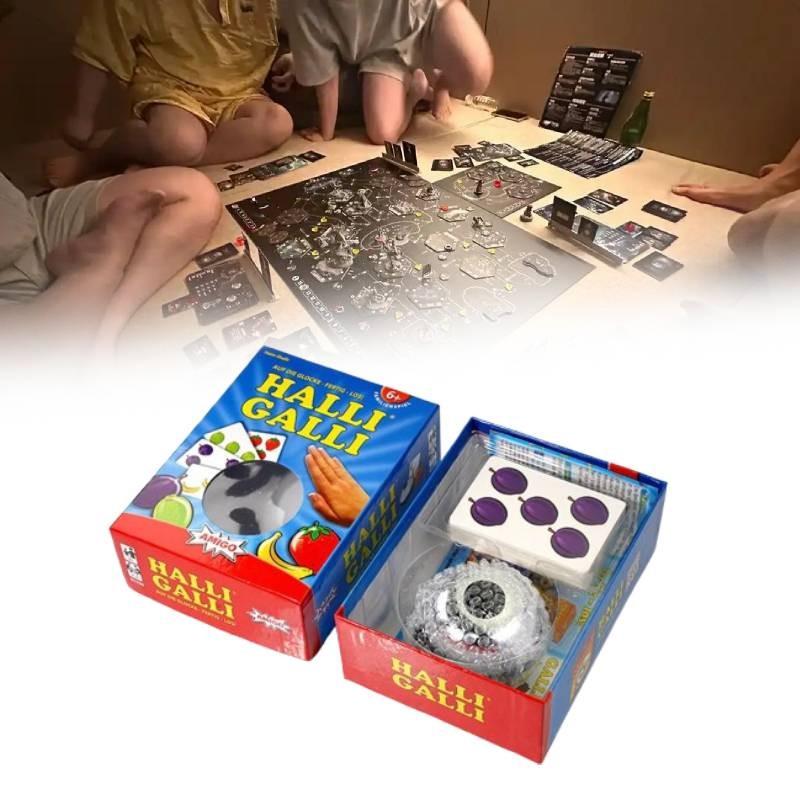 Яркая коллекция карточной игры Halli Galli, идеально подходящая для игровых вечеров с друзьями и семьей
