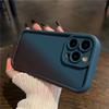 Градиентный жидкий силиконовый мягкий чехол для телефона iPhone 16 15 14 13 12 11 Pro Max Plus Candy Color противоударный утолщенный бампер