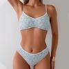 2025 European & American Print Women's Sexy Bikini Swimwear for Spring Beach