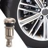 10Pcs Metal Valve Stems Tire Valves Stems Car Wheel Truck Tyre Valve Stem Studs Wear Resistant Durable Striped Caps Reliable