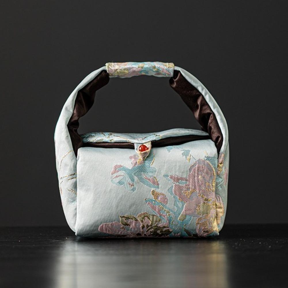 Древний чайный пакетик, многофункциональный парчовый чайный пакетик, простой в использовании, сумка для хранения чайных чашек, чайный сервиз для хранения