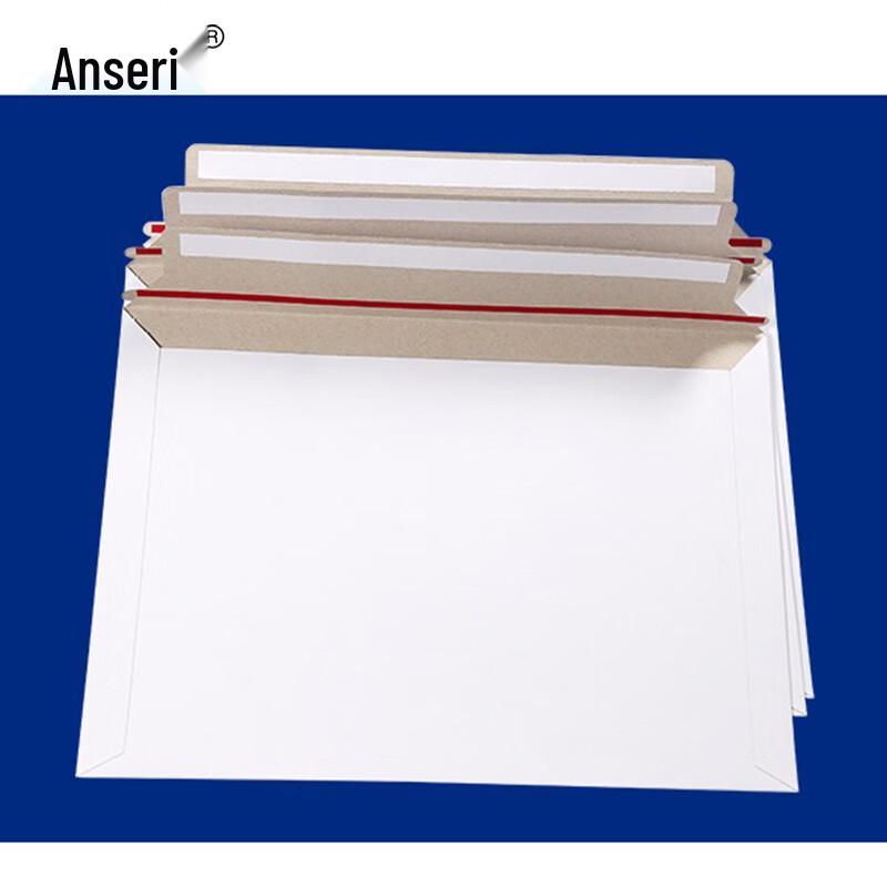 Бумажные курьерские пакеты Ansell Aery, большие, белые (Упаковка 250 шт.)