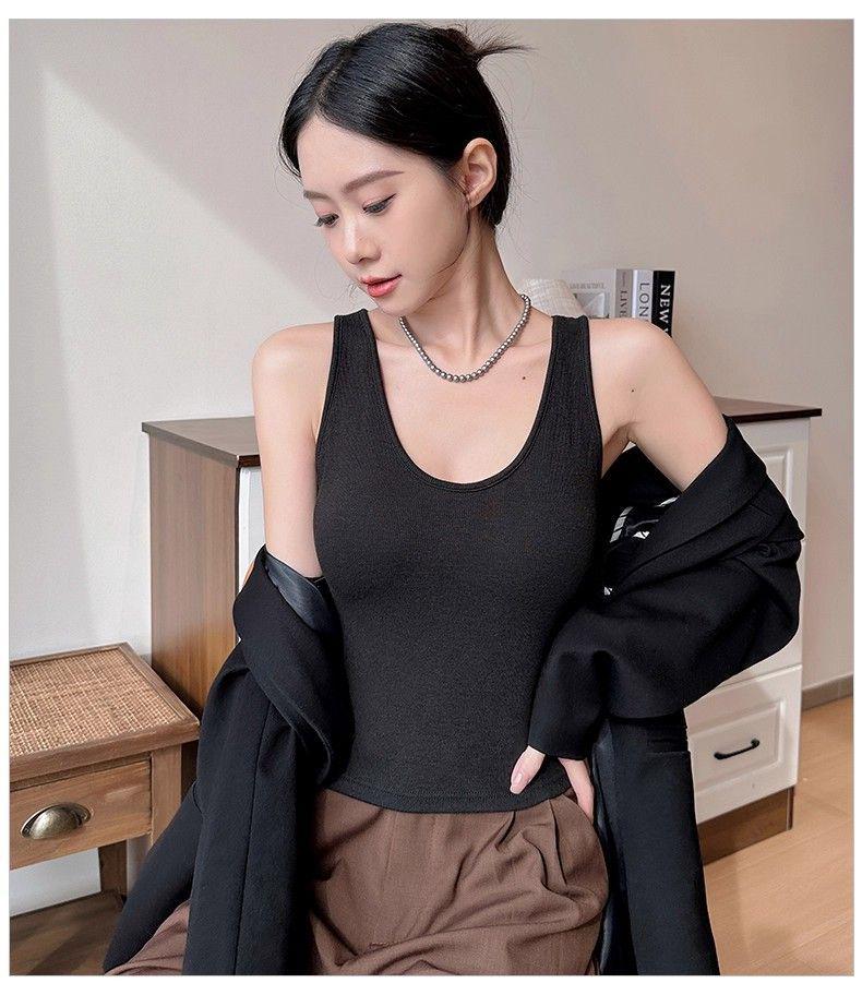 Французская сексуальная кружевная майка с открытой спиной для женщин - Коллекция начала осени