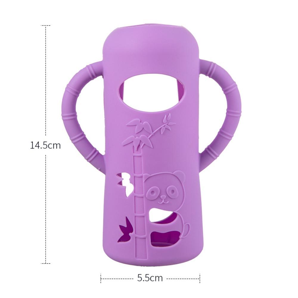 Легкий захват Силиконовый чехол-рукав Мягкие рукава для детских бутылочек для Dr. Детское питание Brown's