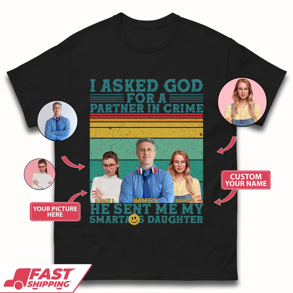 My Smartass Daughter Mens T-Shirt